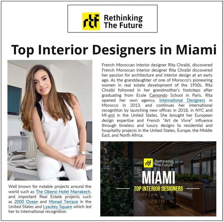 Best Interior Designer In Miami