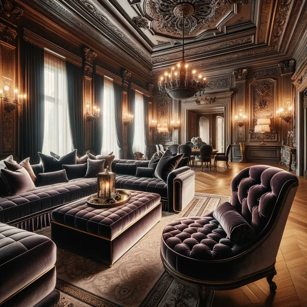 Luxury Mansion Living Room - idea 10