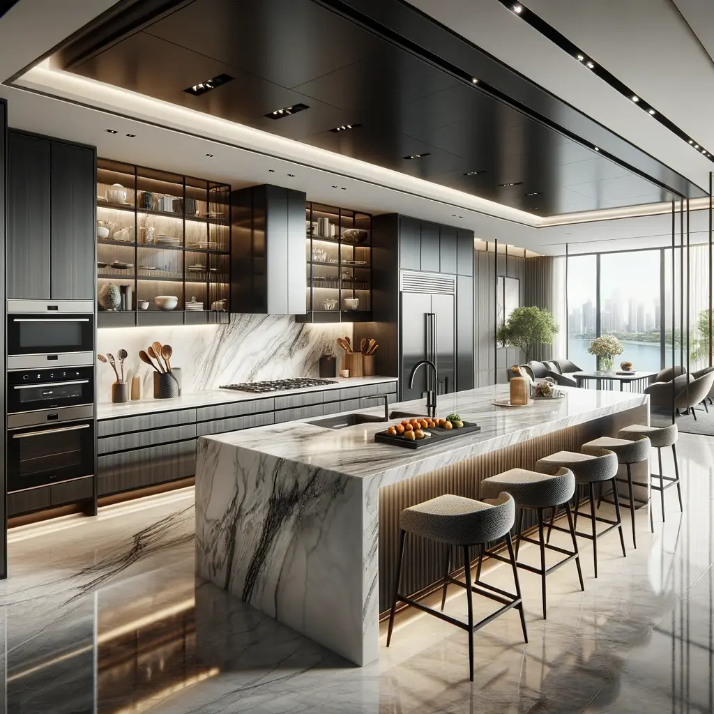 kitchen - luxury home interior design