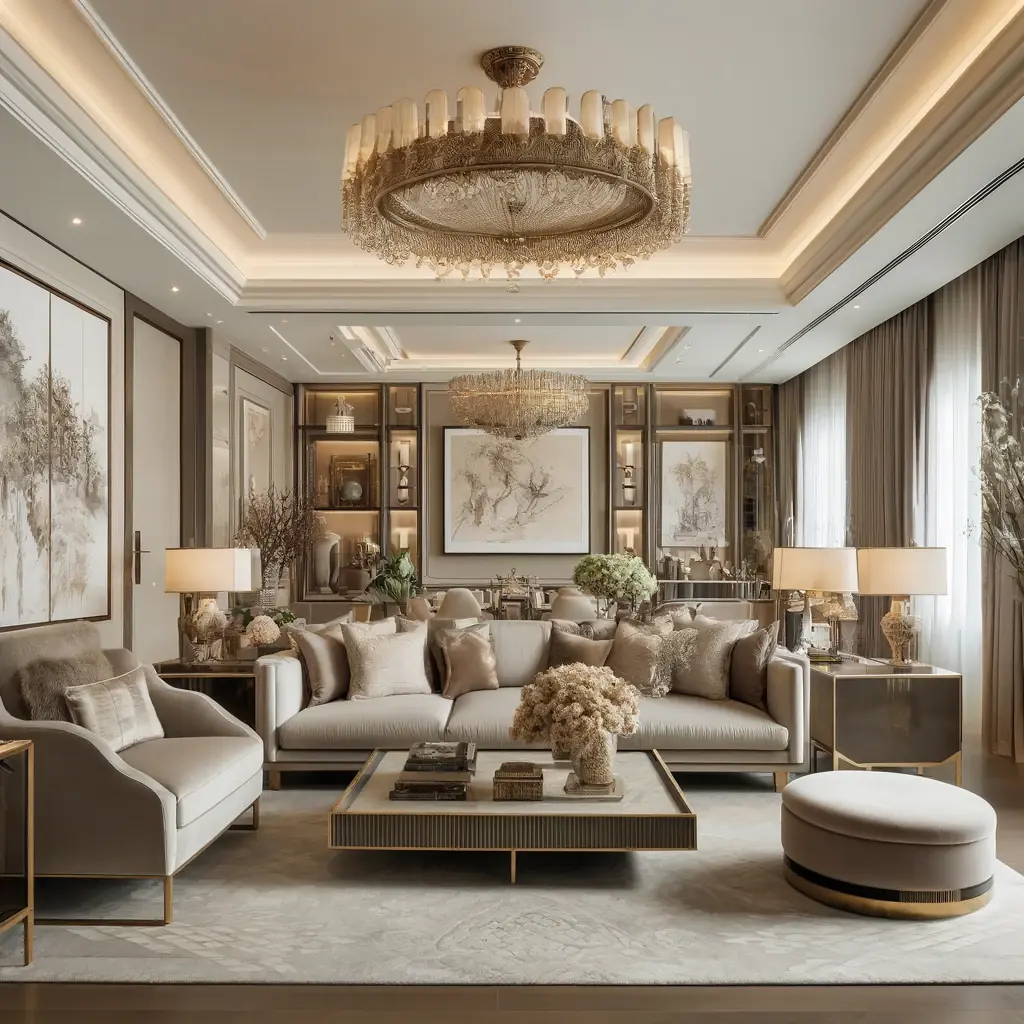 Living room - luxury home interior design