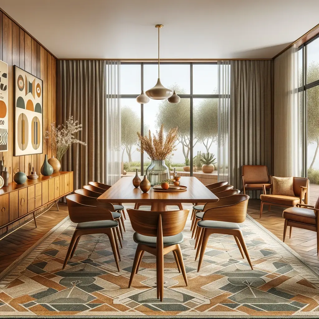 Mid-Century Modern Revival in the Dining Room