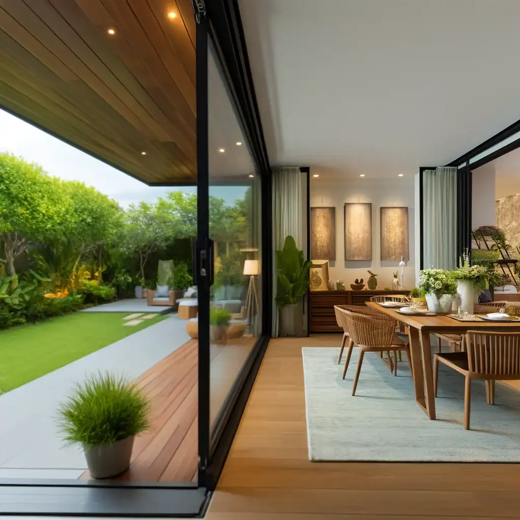 The Ultimate Indoor-Outdoor Dining Room Connection