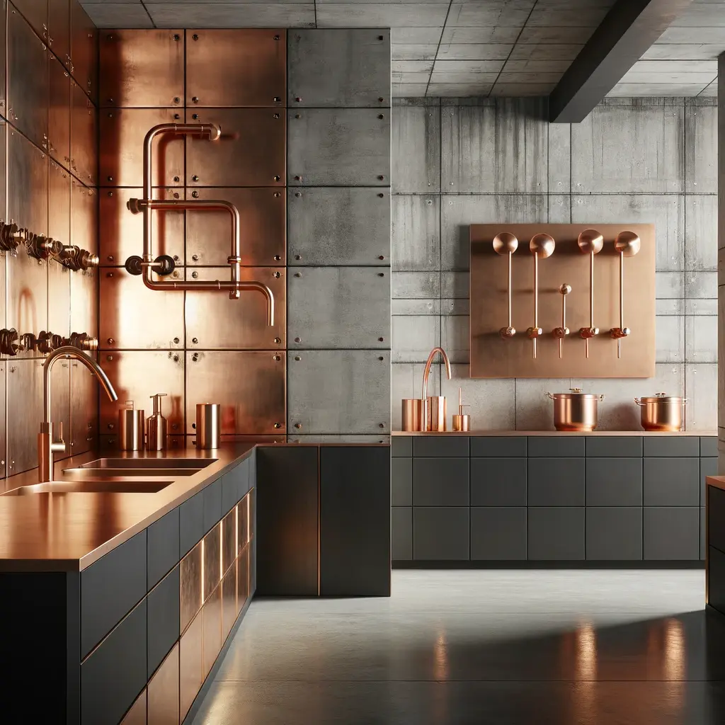 Accent Elements in Bold Metals