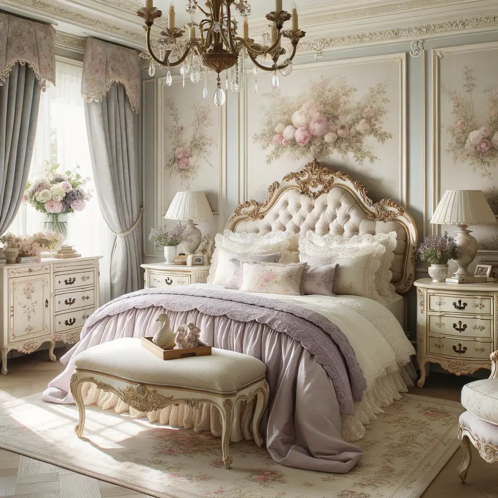 French Provincial Bedroom Decor