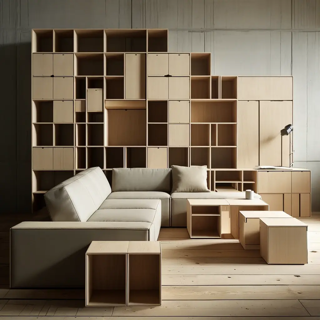 Brutalist Interior Design Idea 3