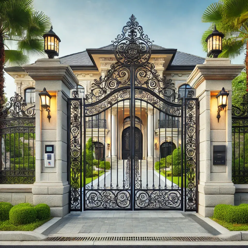 Mansion Gate Entrance