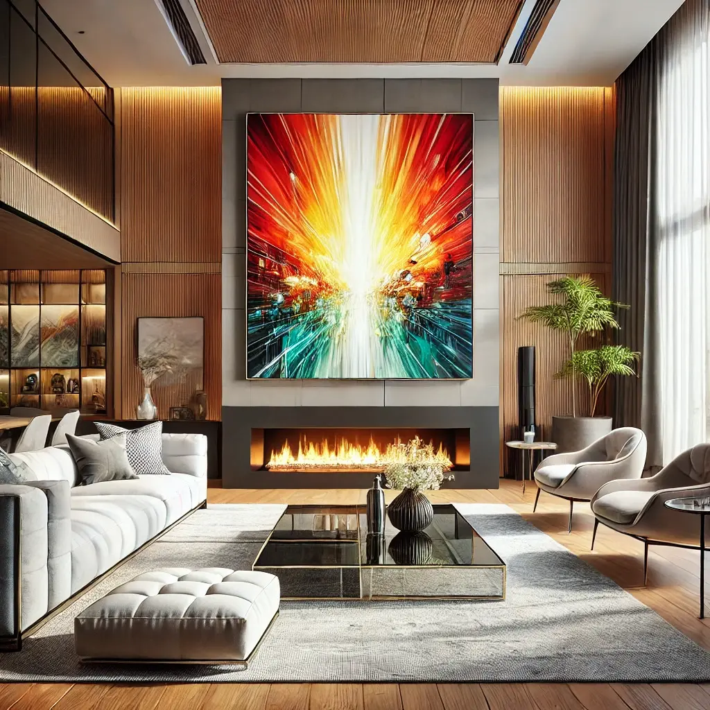 Emphasis In Interior Design Through Artwork