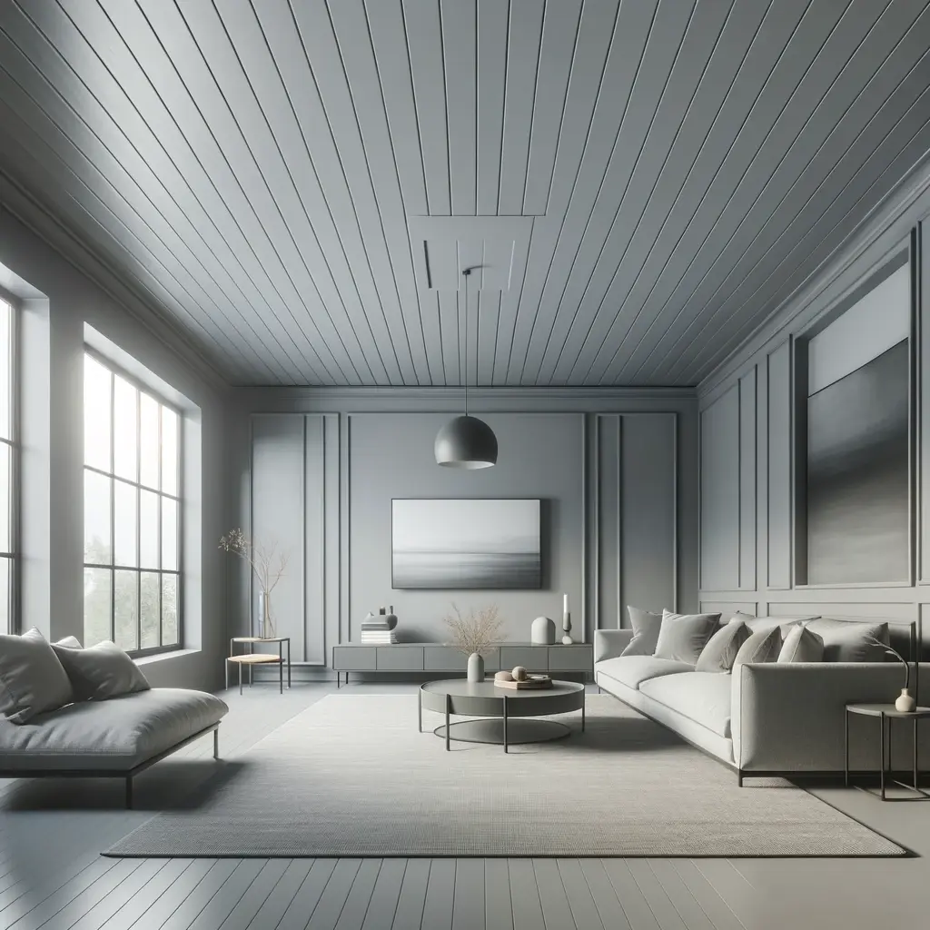 Painted Shiplap Ceilings