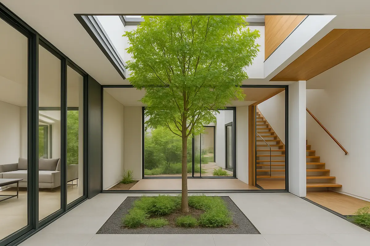 Atrium House Design